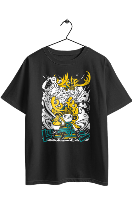 Футболка оверсайз з принтом "Ван Піс Тоні Тоні Чоппер". One piece, аніме, ван пис, манга, пригоди, ранобе, серіал, тоні тоні чоппер, фентезі. 2070702