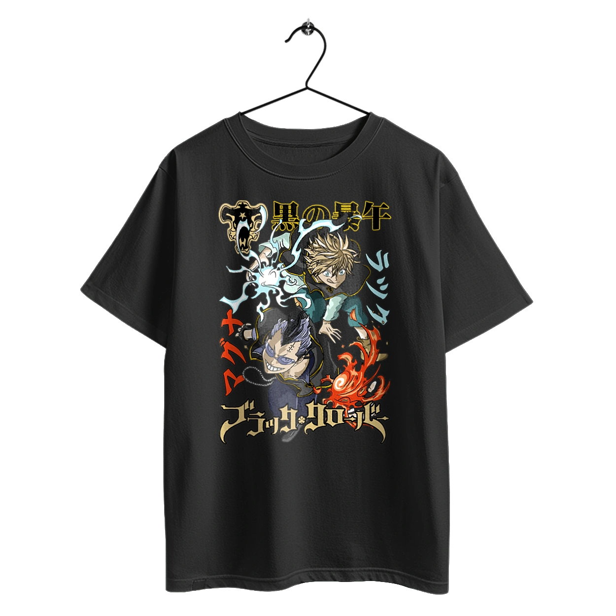 Black Clover Magna Swing and Luck Voltia