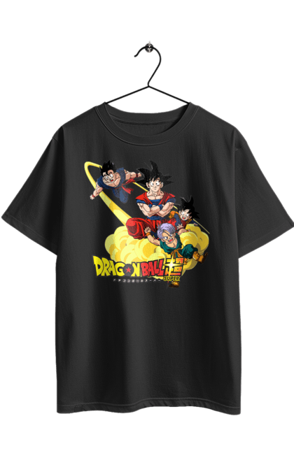 Футболка оверсайз з принтом "Перли дракона". Anime, dragon ball, goku, manga, vegeta, аніме, вегета, гоку, манга, перли дракона. 2070702