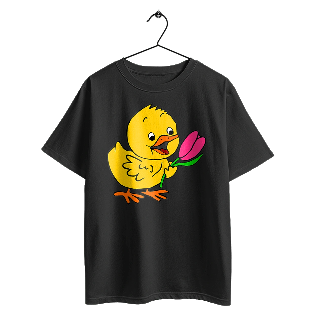 Chicken With A Tulip