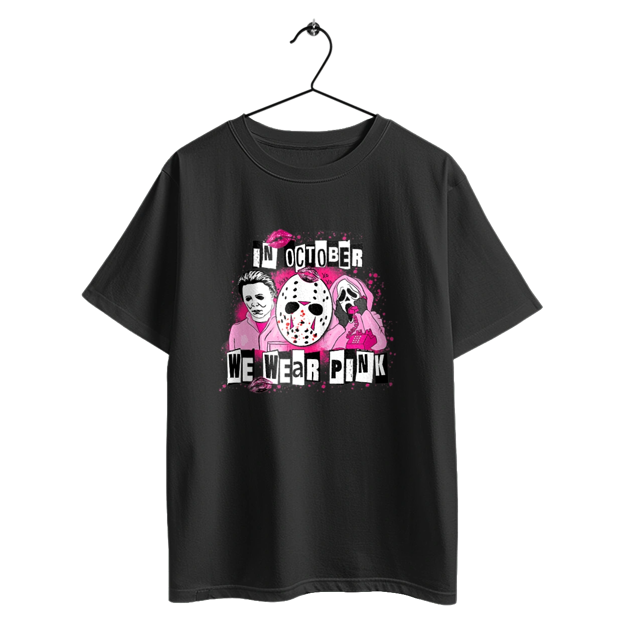 In October we wear pink