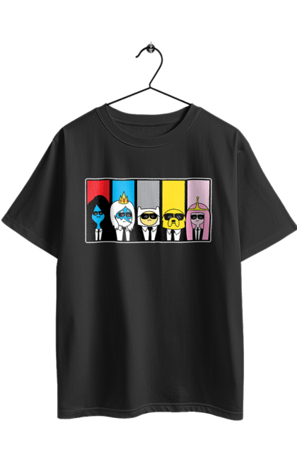 Футболка оверсайз з принтом "Час пригод". Adventure time, cartoon network, land of ooo, земля ууу, мультсеріал, серіал, час пригод. 2070702