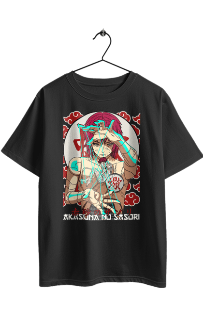 Футболка оверсайз з принтом "Наруто Сасорі". Naruto, sasori, аніме, манга, наруто, ніндзя, персонаж, сасорі, серіал. 2070702