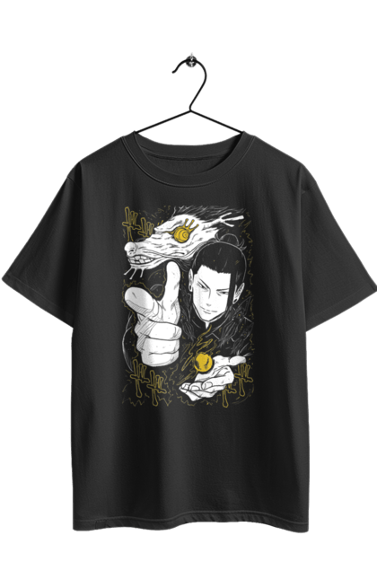 Футболка оверсайз з принтом "Магічна битва Гето". Anime, geto, jujutsu kaisen, manga, suguru geto, аніме, гето, магічна битва, манга, сугуру гето. 2070702