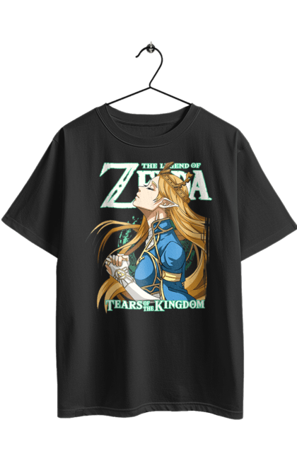 Футболка оверсайз з принтом "The Legend of Zelda Принцеса Зельда". Legend of zelda, nintendo, zelda, зельда, принцеса, принцеса зельда. 2070702