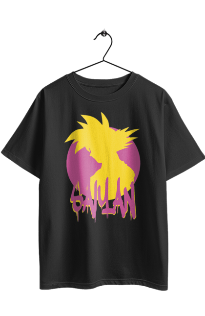 Футболка оверсайз з принтом "Перли дракона Сон Гоку". Dragon ball, manga, son goku, аніме, гоку, манга, перли дракона, сон гоку. 2070702