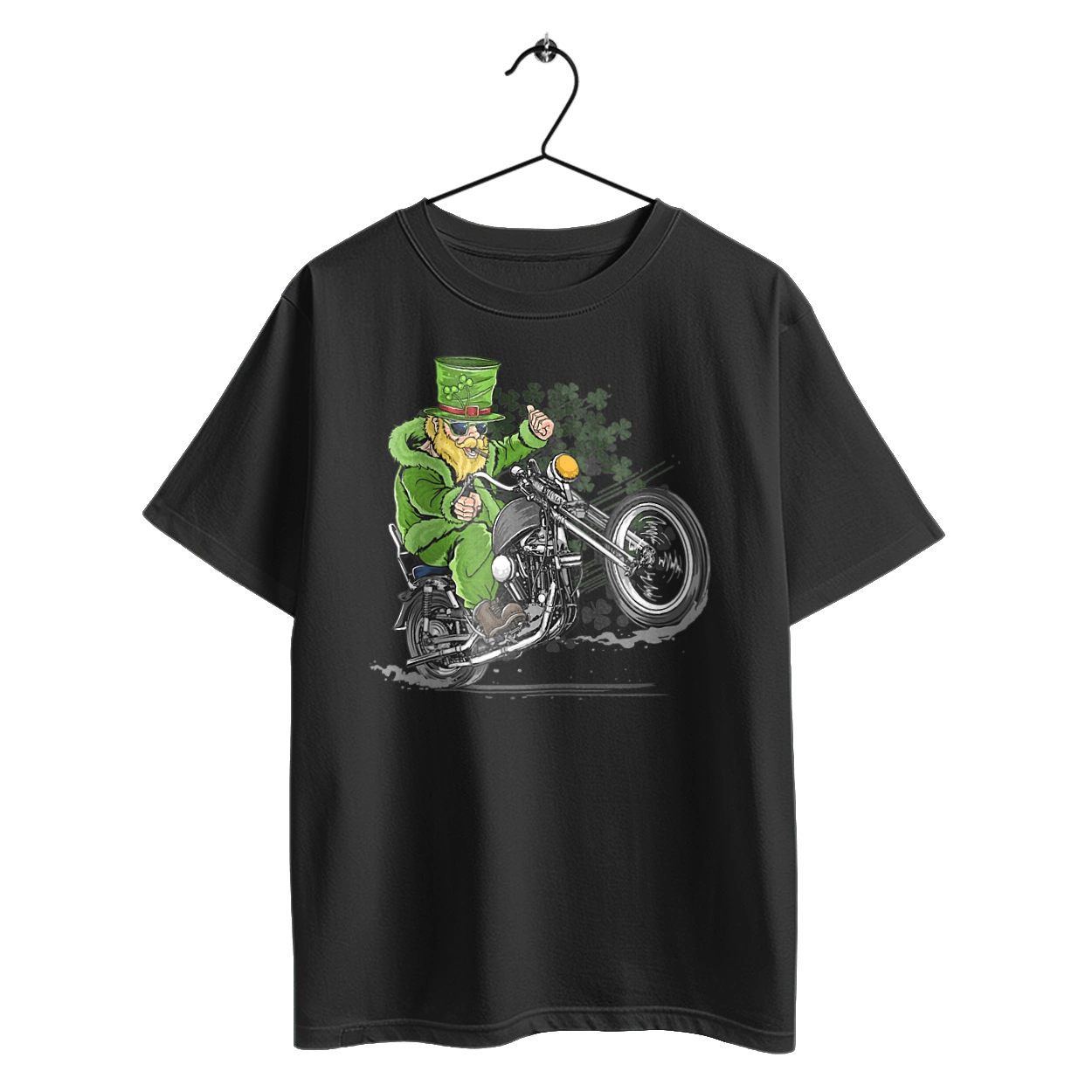 Patrick On A Motorcycle