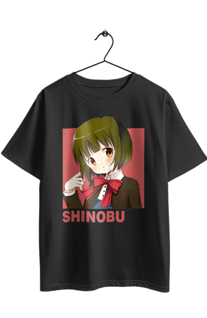 Футболка оверсайз з принтом "Золота мозаїка Шинобу Омія". Anime, kiniro mosaic, kinmoza, manga, shinobu omiya, аніме, золота мозаїка, манга, шинобу, шинобу омія. 2070702