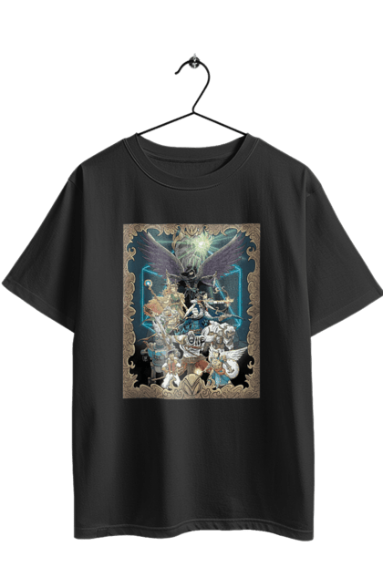 Футболка оверсайз з принтом "Легенда вокс машина". Вокс, вокс машина, машина, мультсериал, приключения, сериал, фентезі. 2070702