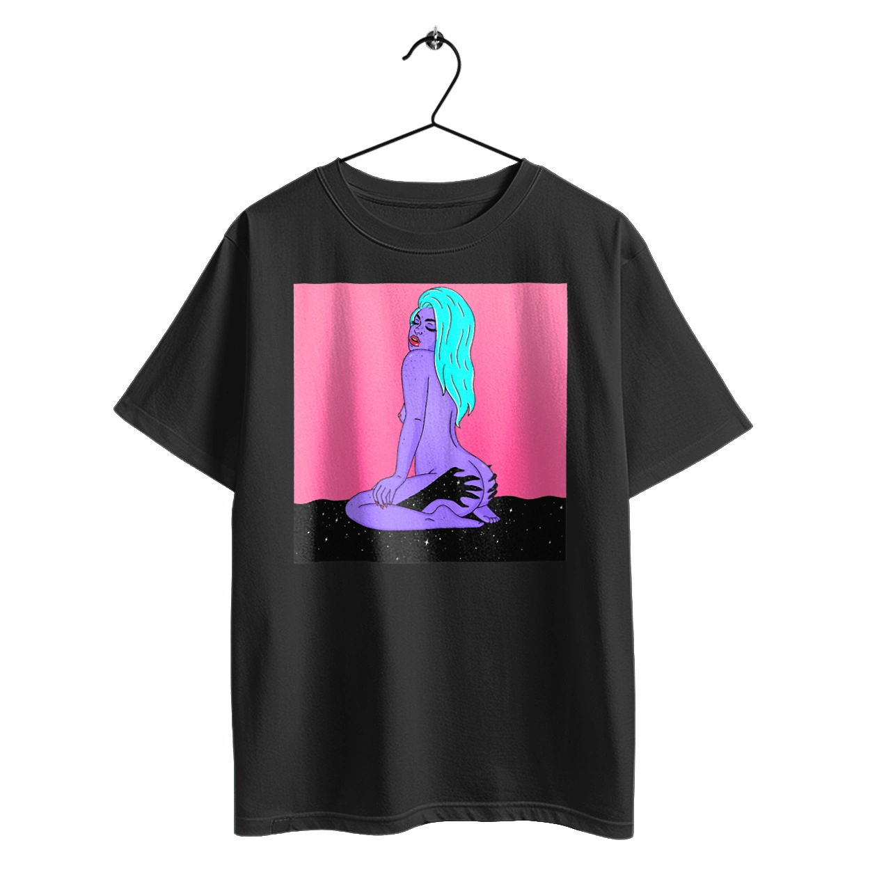 Фіолетова Дівчина В Руках