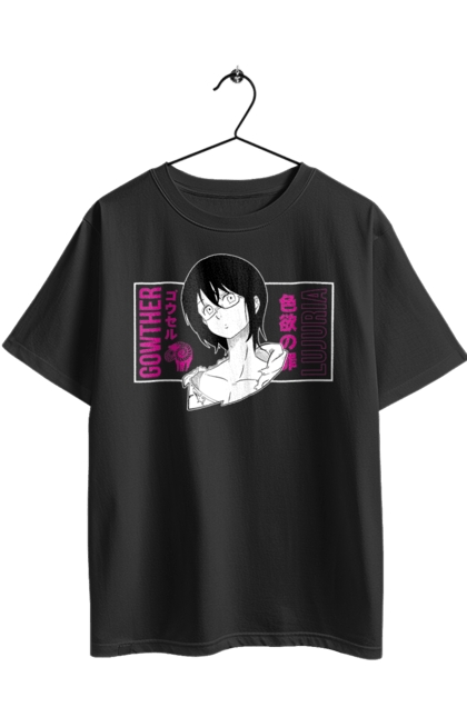 Футболка оверсайз з принтом "Сім Смертних Гріхів Гаутер". Gowther, seven deadly sins, аніме, гаутер, комедія, манга, пригоди, сім смертних гріхів, фентезі. 2070702