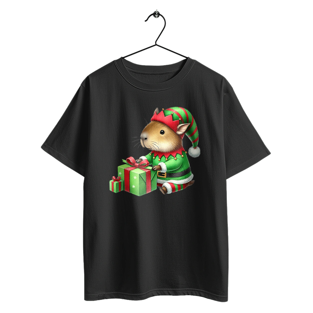 Christmas Elf Capybara