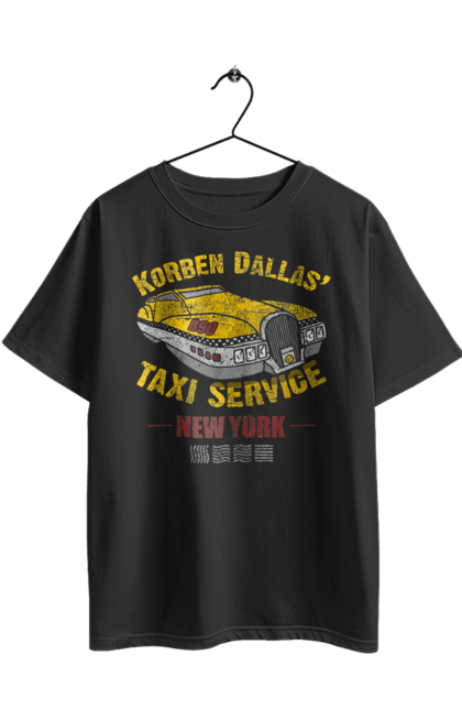 Oversized t-shirt with prints Fifth element | Korban Dallas | Taxi service. Corban dallas, fifth element, new york, taxi, taxi service. 2070702