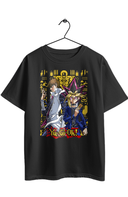 Oversized t-shirt with prints Yu Gi Oh! Seto Kaiba. Anime, manga, player, seto kaiba, shareholder, yu gi oh, yugio. 2070702