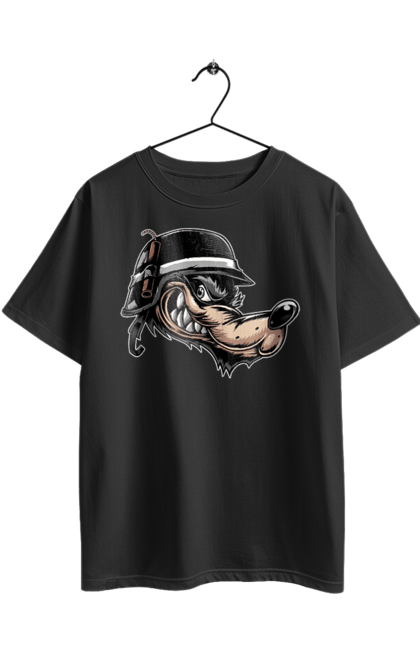 Футболка оверсайз з принтом "Вовк Байкер". Байк, байкер, вовк, волчара, захоплення, змагання, зуби, каска, мото, мотор, мотоцикл, мотоцикліст, мульт, мультик, мультфільм, мультяшний, ну почекай, посмішка, спорт, стиль, стильний, усмішка, хобі, шолом. 2070702