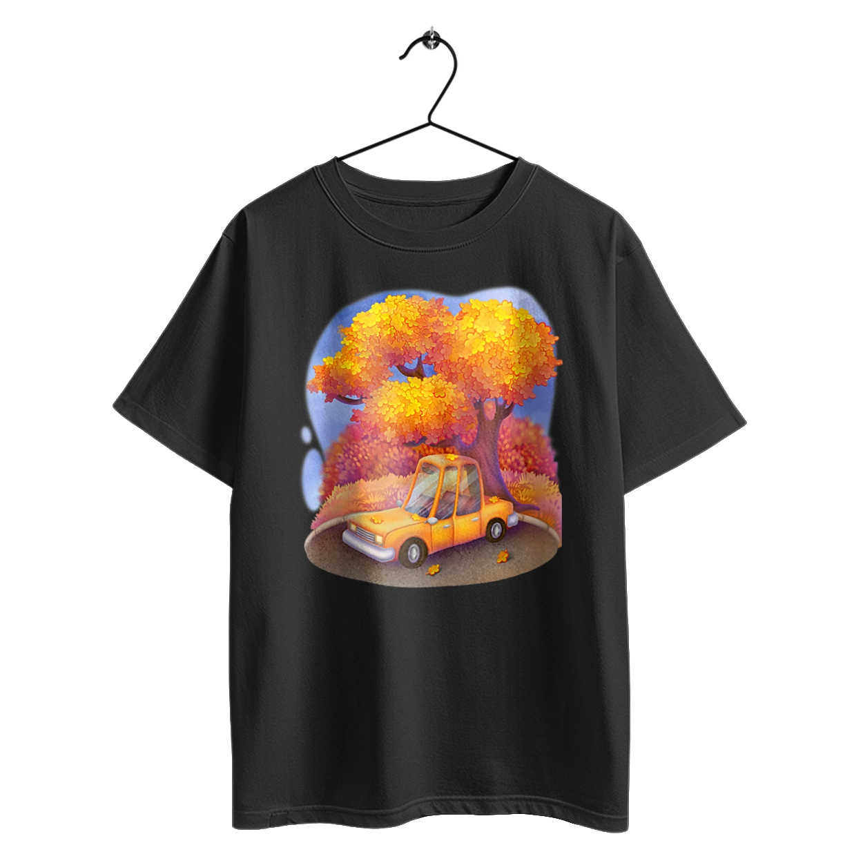 Осiнь Авто Дерево