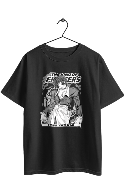 Футболка оверсайз з принтом "The King of Fighters Іорі Ягамі". Iori yagami, king of fighters, rivals, відеогра, гра, іорі ягамі. 2070702