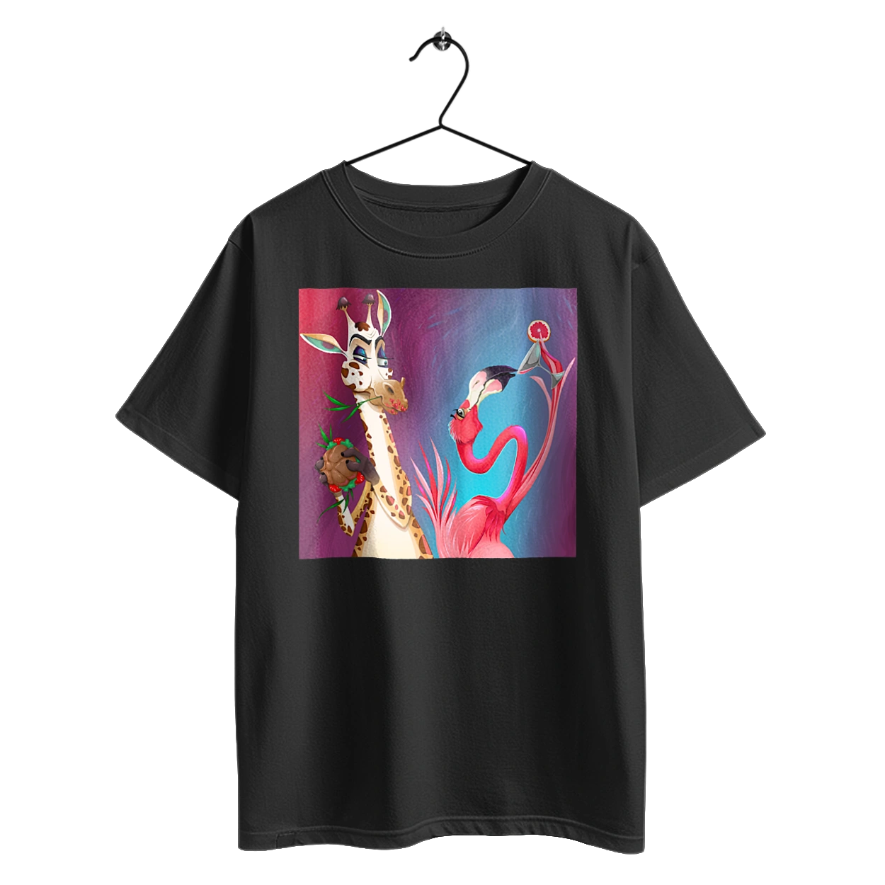 Жираф І Фламінго На Вечірці