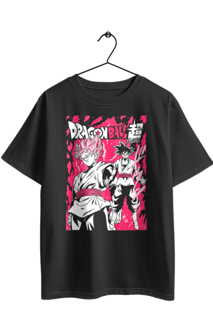 Футболка оверсайз з принтом "Перли дракона". Anime, dragon ball, goku, manga, vegeta, аніме, вегета, гоку, манга, перли дракона. 2070702