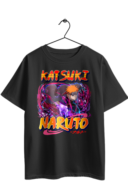 Футболка оверсайз з принтом "Наруто Яхіко". Akatsuki, naruto, акацукі, аніме, манга, наруто, ніндзя, пейн, персонаж, яхіко. 2070702