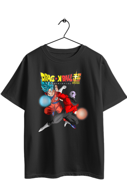 Футболка оверсайз з принтом "Перли дракона Сон Гоку". Dragon ball, manga, son goku, аніме, гоку, манга, перли дракона, сон гоку. 2070702