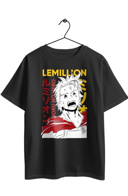 Футболка оверсайз з принтом "Моя академія героїв Лемілліон". Lemillion, mirio togata, my hero academia, академія юей, аніме, лемілліон, манга, міріо тогата, моя геройська академія. 2070702