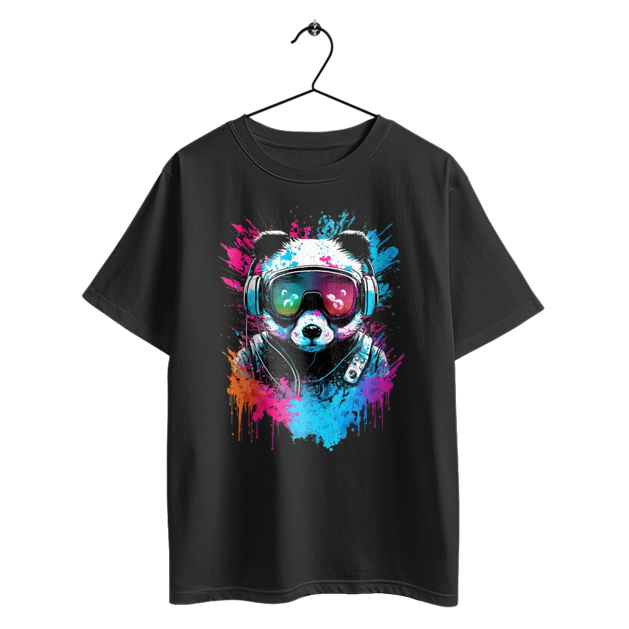 Панда в VR шолом