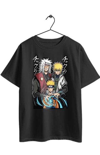 Футболка оверсайз з принтом "Наруто". Naruto, аніме, манга, наруто, ніндзя, персонаж, серіал. 2070702