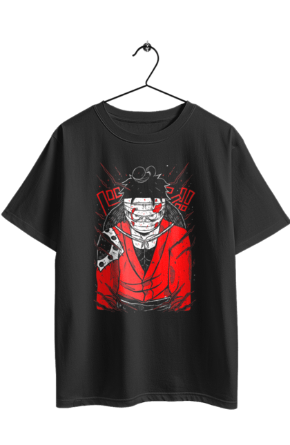 Футболка оверсайз з принтом "Ван Піс Луффі". Luffy, one piece, аніме, ван піс, великий куш, луффі, манга, монки де луффі, пірати. 2070702