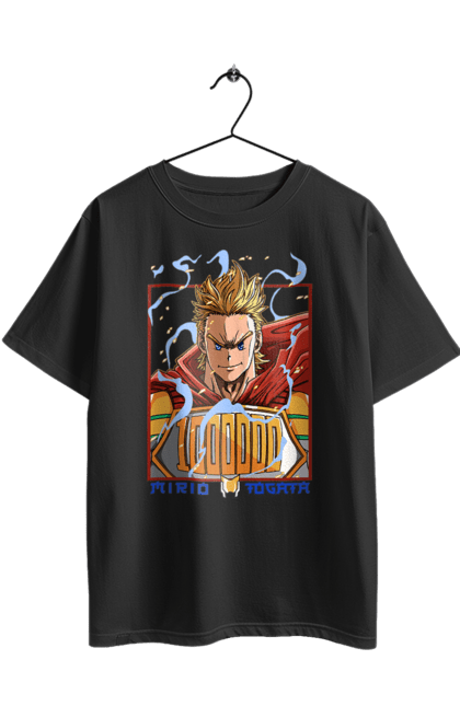 Футболка оверсайз з принтом "Моя академія героїв Лемілліон". Lemillion, mirio togata, my hero academia, академія юей, аніме, лемілліон, манга, міріо тогата, моя геройська академія. 2070702