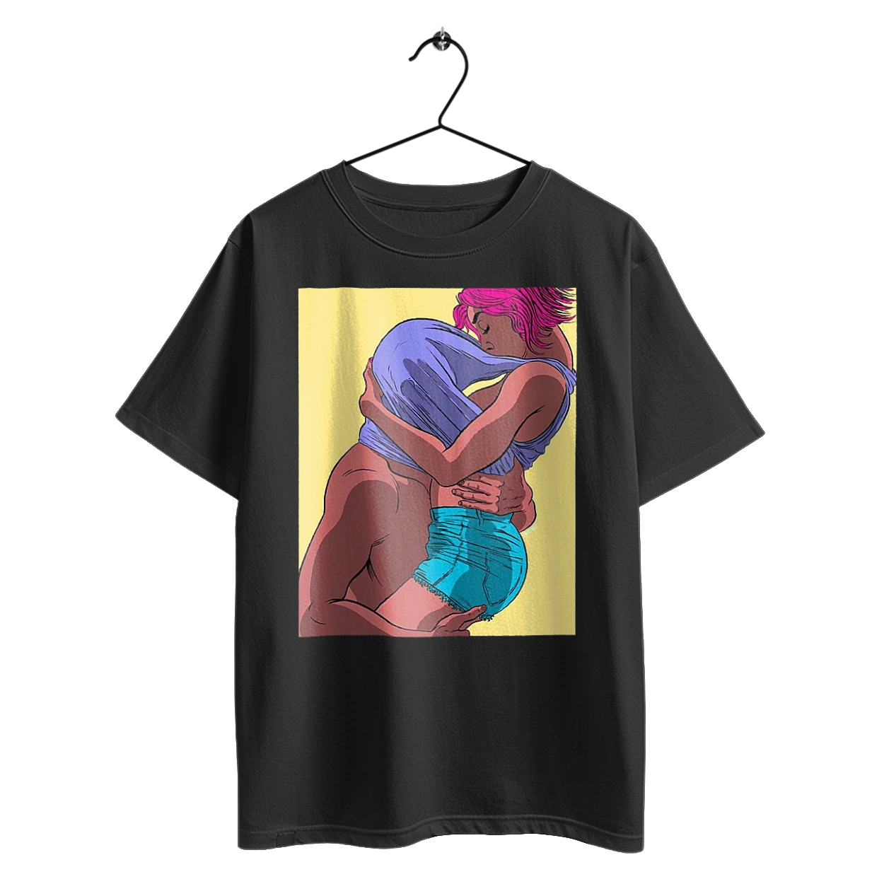 Man Under The T-Shirt In Girls