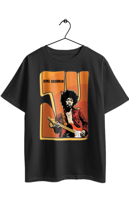 Футболка оверсайз з принтом "Джимі Хендрікс". Jimi hendrix, вокаліст, гітарист, джимі хендрікс, композитор, музика, музикант, рок. 2070702