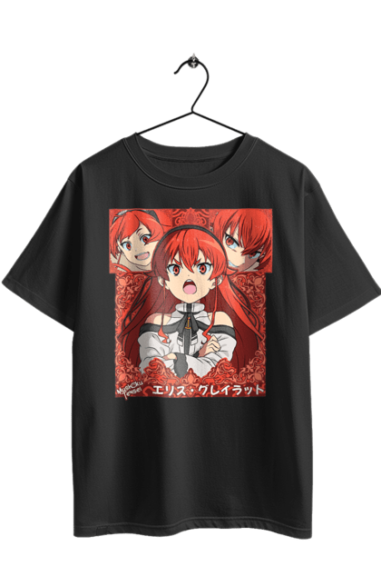 Oversized t-shirt with prints Mushoku Tensei Eris Boreas Greyrat. Anime, eris, eris boreas greyrat, eris boreas greyrat, jobless reincarnation, mushoku tensei. 2070702