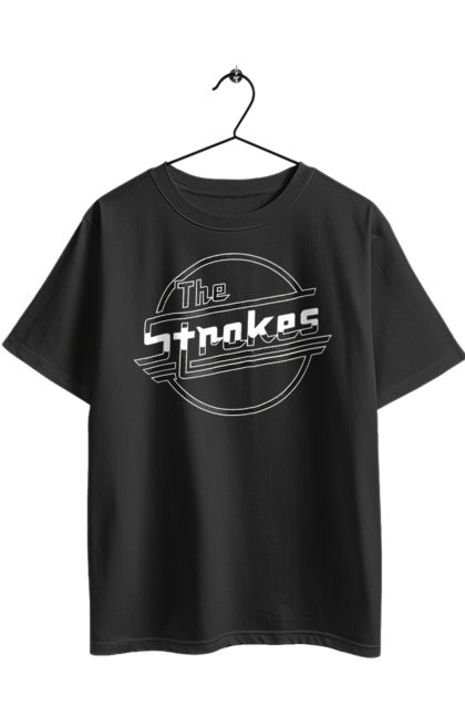 Футболка оверсайз з принтом "The Strokes". Strokes, альтернативний рок, гаражний рок, група, інді, інді рок, музика, постпанк ривайвл, рок. 2070702