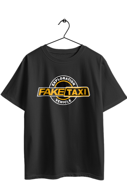Футболка оверсайз з принтом "Fake taxi". Порно хаб, порнохаб, приколы, фак такси, фак таксі, фейк такси. 2070702