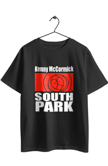 Футболка оверсайз з принтом "Південний парк Кенні". Kenny, kenny mccormick, south park, кенні, кенні маккормік, мультсеріал, південний парк. 2070702