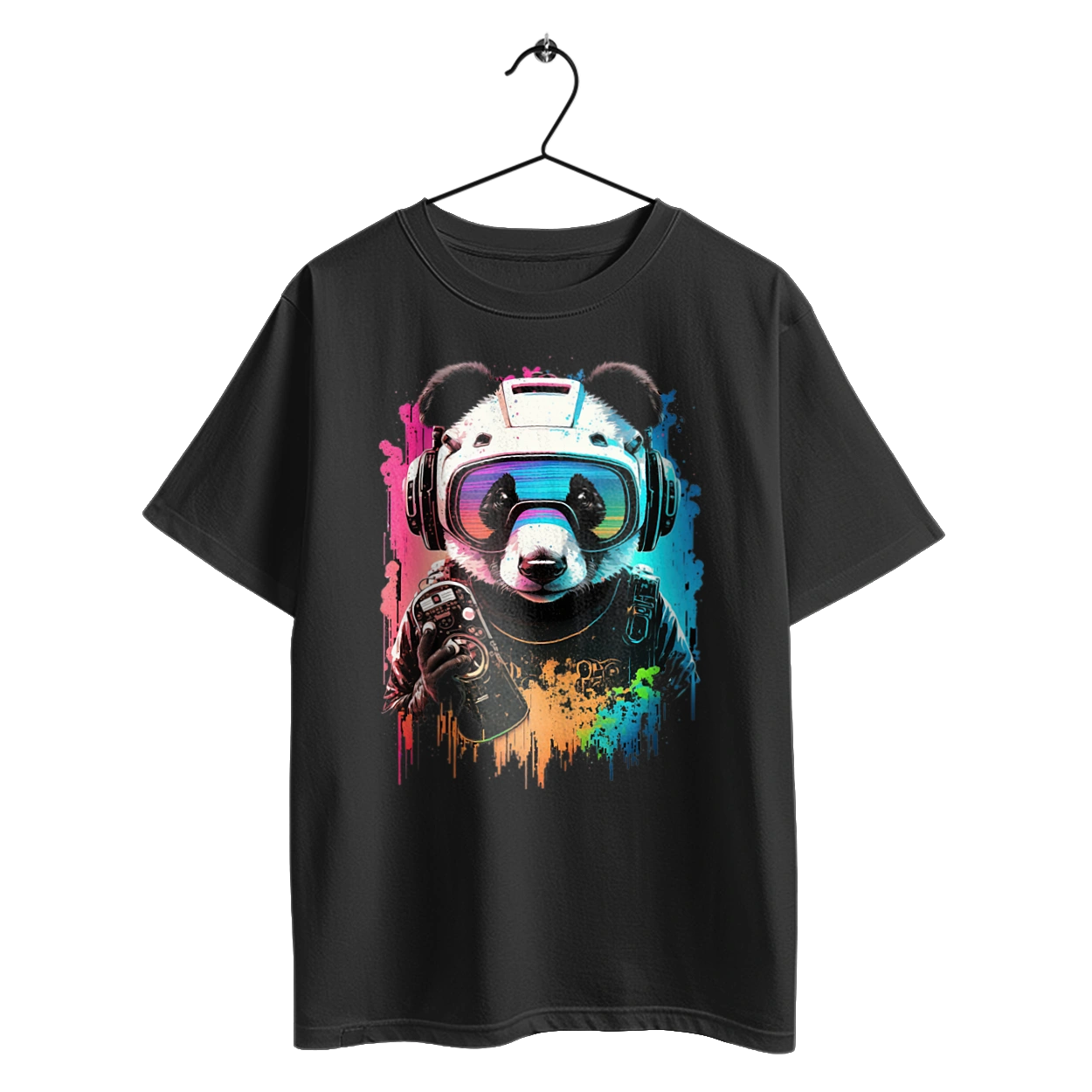 Панда в VR шолом