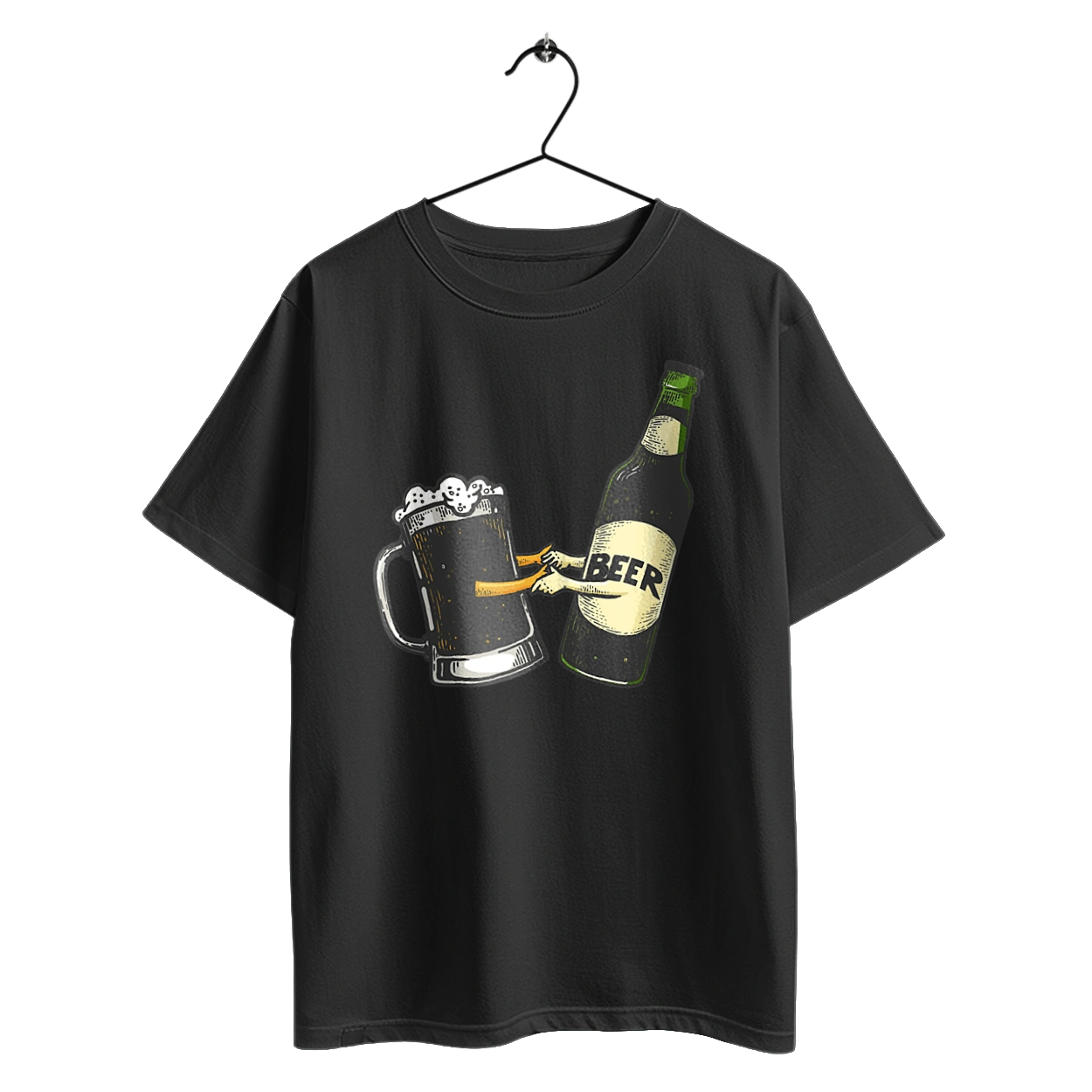 Пляшка Пива З Келихом Пива