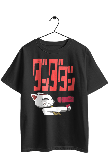 Футболка оверсайз з принтом "Дандадан Турбо бабка". Dandadan, turbo granny, yokai, аніме, дандадан, йокай, манга, турбо-бабка. 2070702