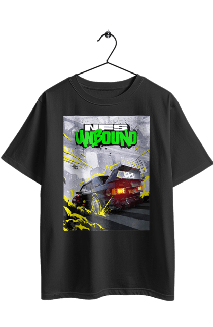 Футболка оверсайз с принтом Need for Speed Unbound. Heat, need, need for speed, nfs, speed, unbound, нид, нфс, спид, фор. 2070702