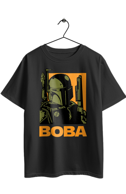 Oversized t-shirt with prints Boba. Bob fett, boba fett, clone, head hunter, star wars. 2070702