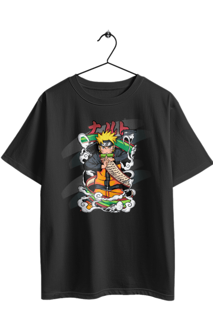 Футболка оверсайз з принтом "Наруто". Naruto, аніме, манга, наруто, ніндзя, персонаж, серіал. 2070702