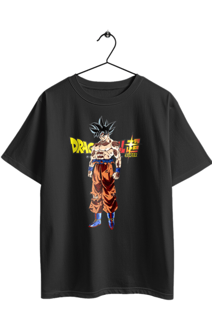 Футболка оверсайз з принтом "Перли дракона Сон Гоку". Dragon ball, manga, son goku, аніме, гоку, манга, перли дракона, сон гоку. 2070702