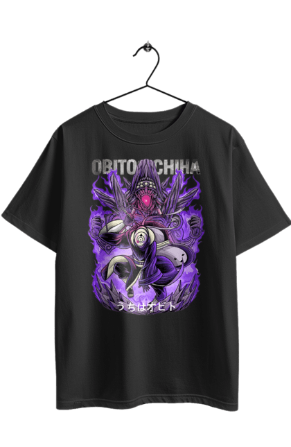 Футболка оверсайз з принтом "Наруто Учіха Обіто". Naruto, obito, obito uchiha, аніме, манга, наруто, обіто, серіал, учіха, учіха обіто. 2070702