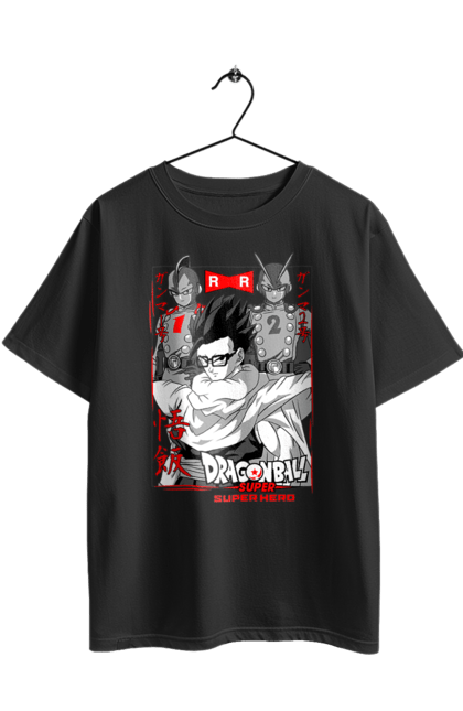 Футболка оверсайз з принтом "Перли дракона Гохан". Anime, dragon ball, goku, manga, аніме, гоку, гохан, манга, перли дракона. 2070702