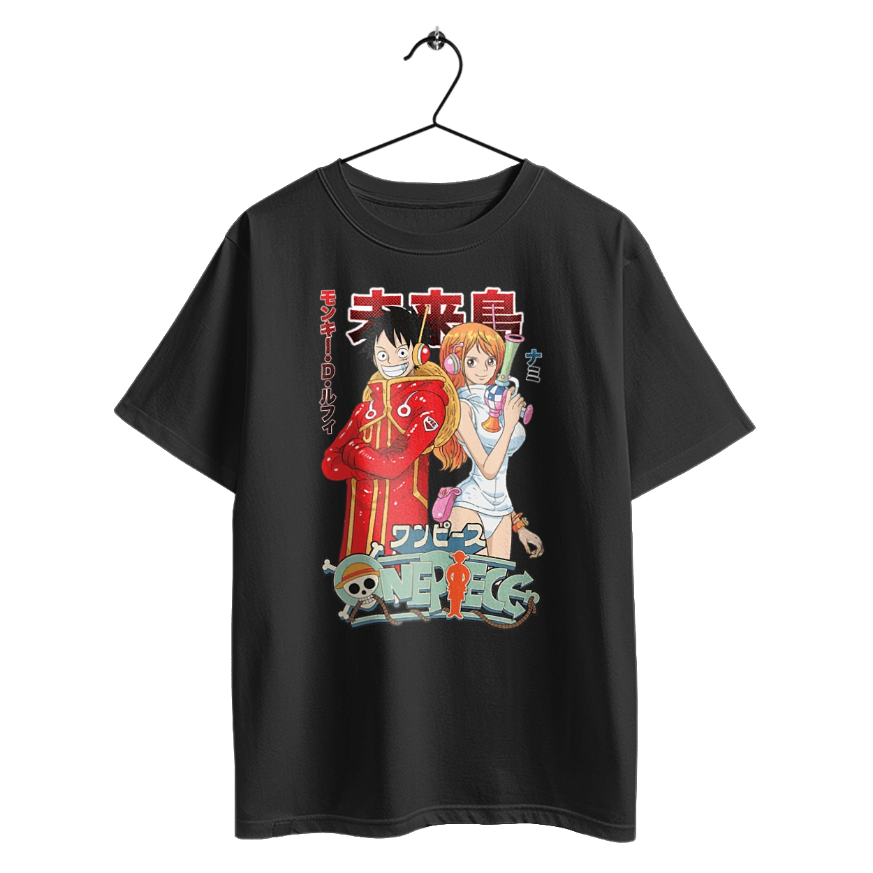 One Piece Nami and Luffy