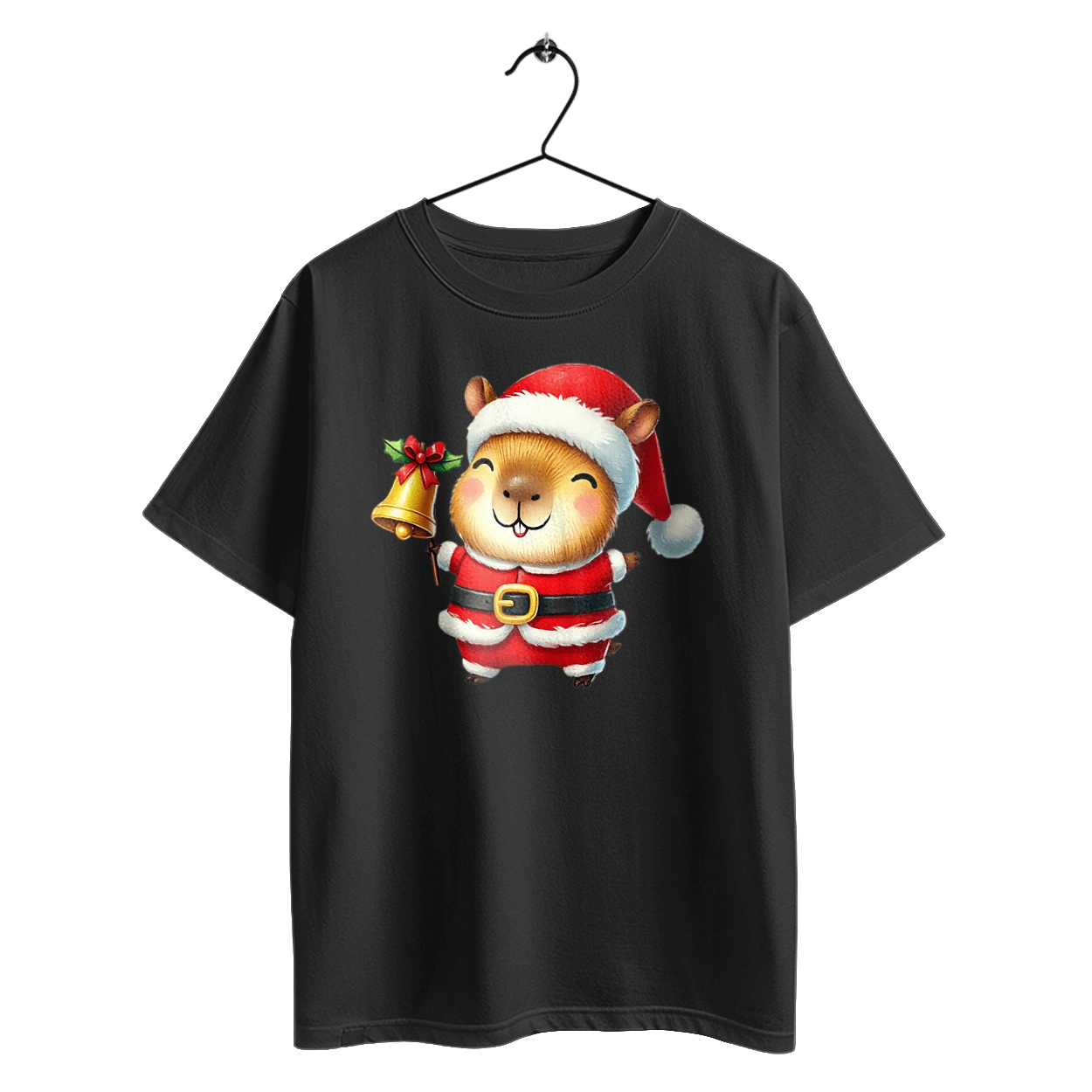 Весела капібара з дзвіночком