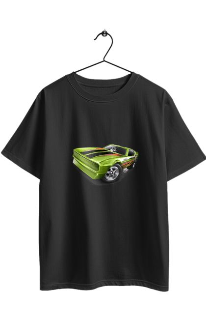 Футболка оверсайз з принтом "Спорткар". Авто, автомобіль, кастом, машина, потужне авто, спорткар. 2070702