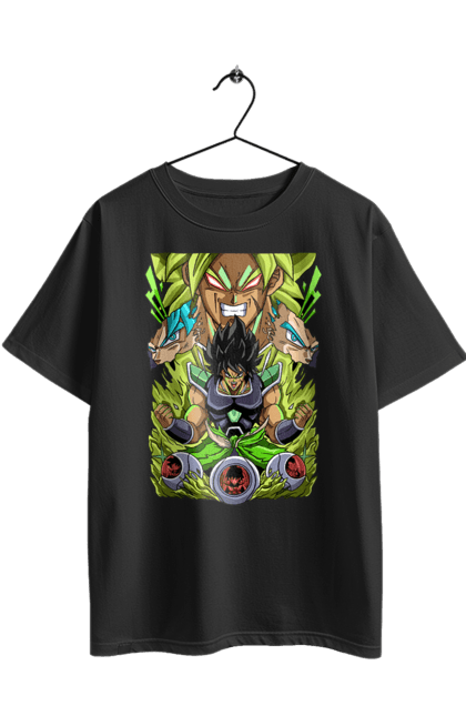 Футболка оверсайз з принтом "Перли дракона Бролі". Broly, dragon ball, manga, аніме, бролі, манга, перли дракона. 2070702