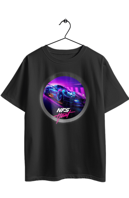 Oversized t-shirt with prints Need for speed Heat. Heat, need, need for speed, nfs, speed, unbound. 2070702
